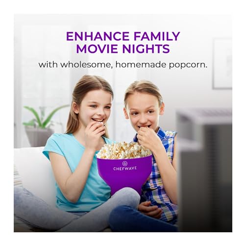 Foldable Popcorn Popper, Microwave Popcorn Maker