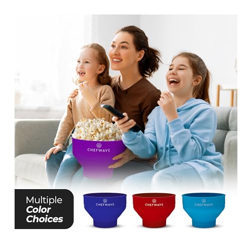 Foldable Popcorn Popper, Microwave Popcorn Maker