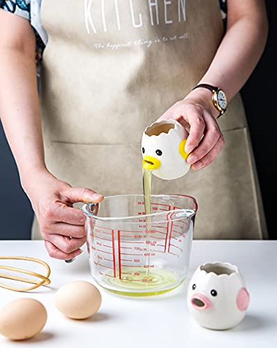 LuoCoCo Cute Egg Separator - Practical Kitchen Gadget