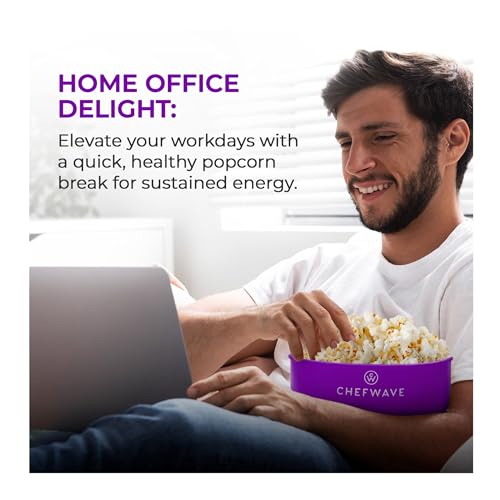 Foldable Popcorn Popper, Microwave Popcorn Maker