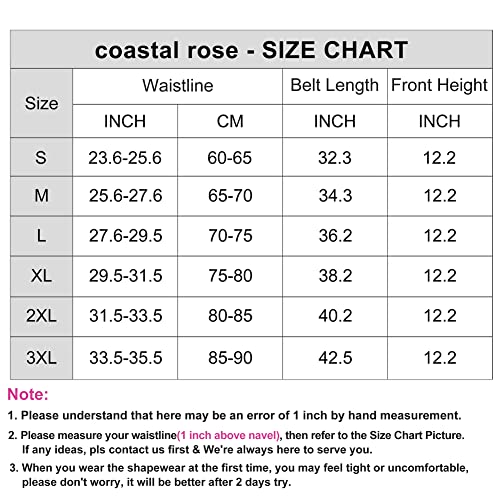 Coastal Rose Women's Plus Size Waist Cincher