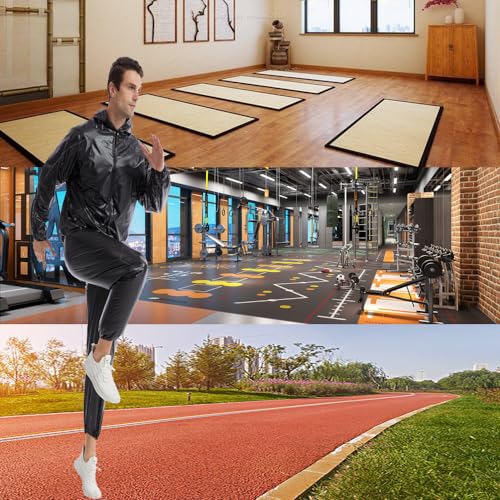 DawnBreak Sauna Sweat Suit for Women/Men - Black