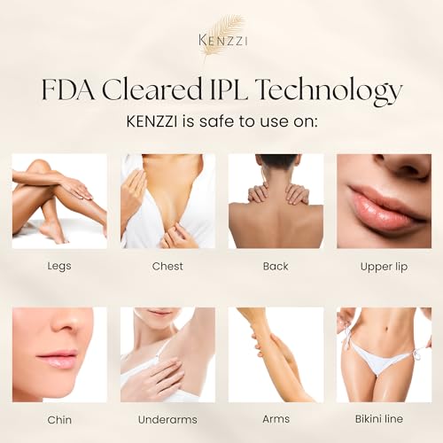 At-Home Kenzzi IPL PRO Hair Removal Device