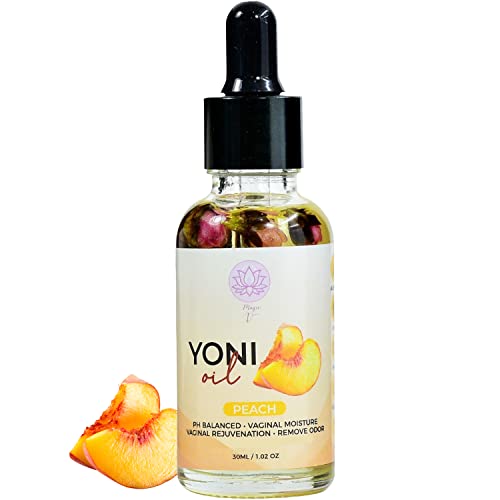 Organic Magic V Yoni Oil: Peach Scented Feminine Moisturizer