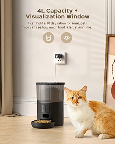 Smart Pet Feeder: WiFi, Timed, Customizable, APP Control