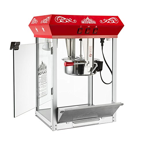 Midway Popcorn Machine Maker - Red
