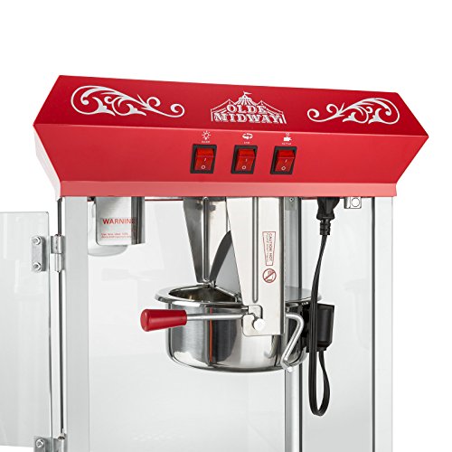 Midway Popcorn Machine Maker - Red