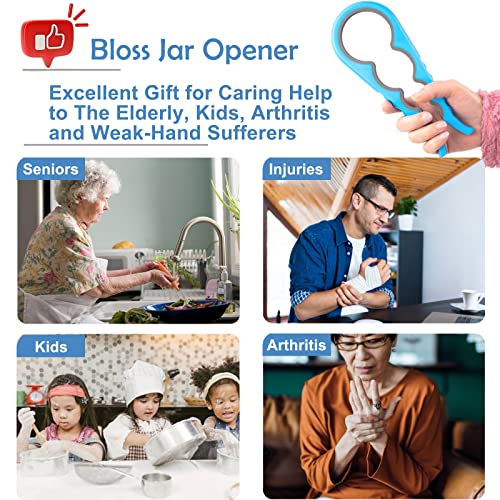 Bloss Jar Opener: Easy Grip for Stubborn Lids