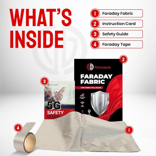 5G & EMP Shield Faraday Fabric - Military Grade