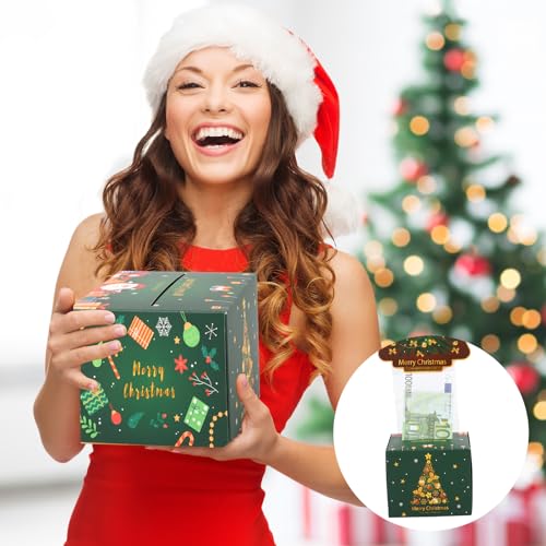 Funny Christmas Tree Money Box Surprise for Women, Men