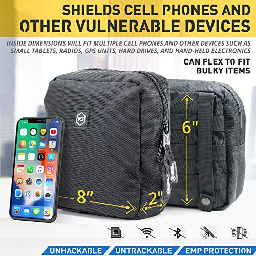Mission Darkness Military-Grade Faraday Pouch // RF Signal Blocking