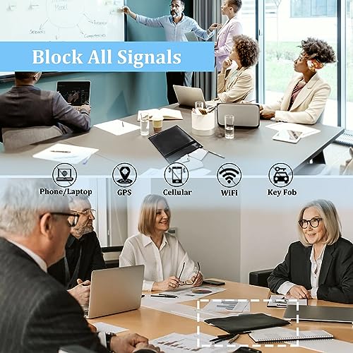 5 Pack Extra Large Faraday Bags for Electronics