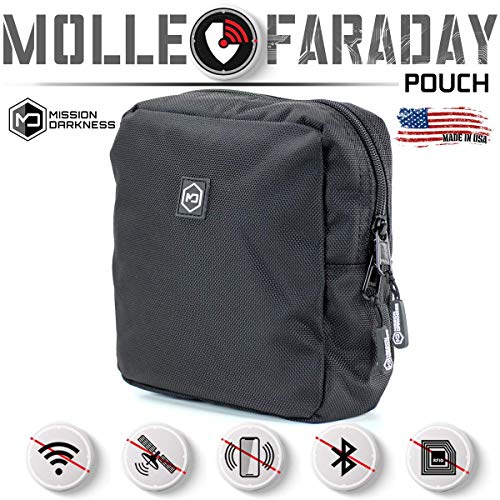 Mission Darkness Military-Grade Faraday Pouch // RF Signal Blocking