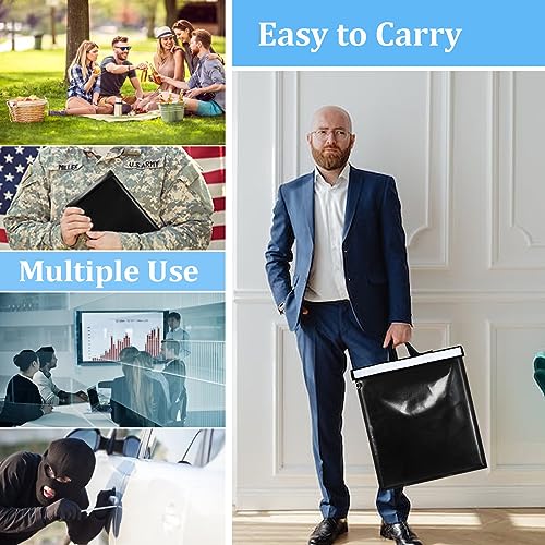 5 Pack Extra Large Faraday Bags for Electronics