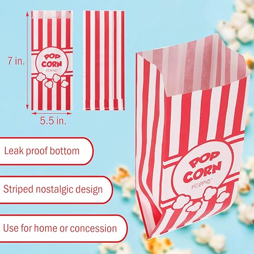 Poppy's Popcorn Bags - Perfect for Movie Nights