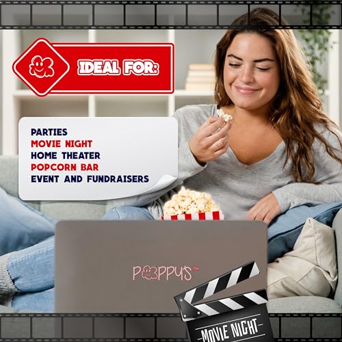 Poppy's Popcorn Bags - Perfect for Movie Nights