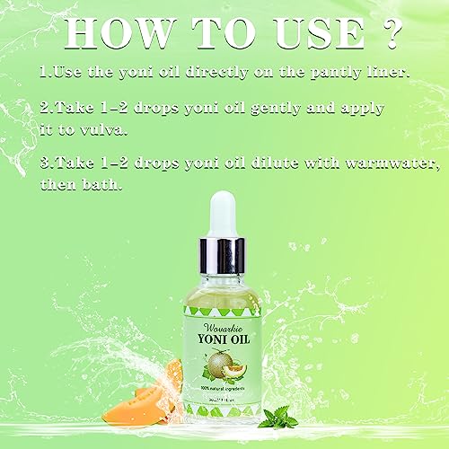 Natural Yoni Essential Oil - Feminine Deodorant, 2-Pack