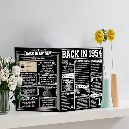 Happy 70th Birthday Gift Idea for Him/Her