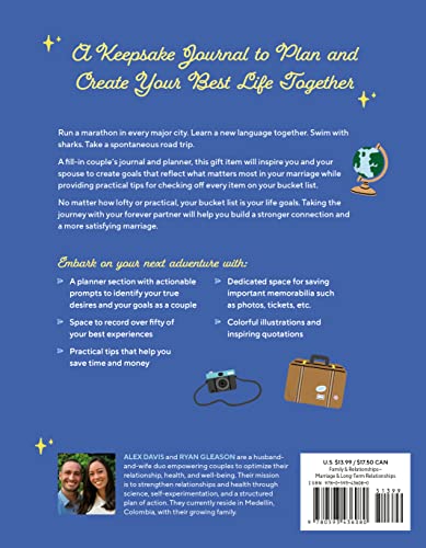 Couples' Journal: Ultimate Bucket List for Unforgettable Experiences