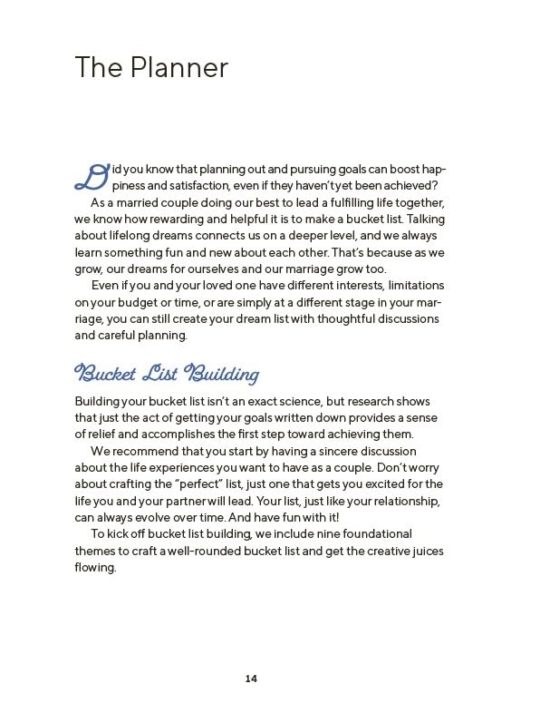 Couples' Journal: Ultimate Bucket List for Unforgettable Experiences