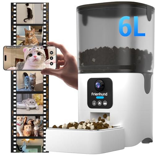 Smart Cat Food Dispenser with Camera