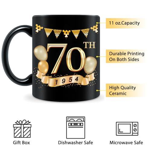 70th Birthday Gifts for Men and Women in 1954