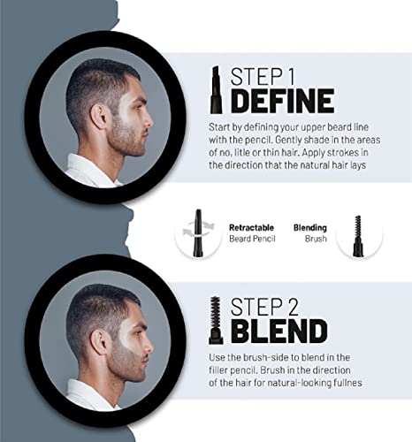 Beard Pencil Filler for Men - Fuller Beard