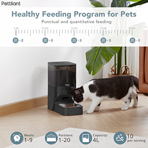 APP Controlled Automatic Cat and Dog Feeder - 4L