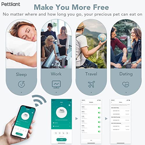 APP Controlled Automatic Cat and Dog Feeder - 4L