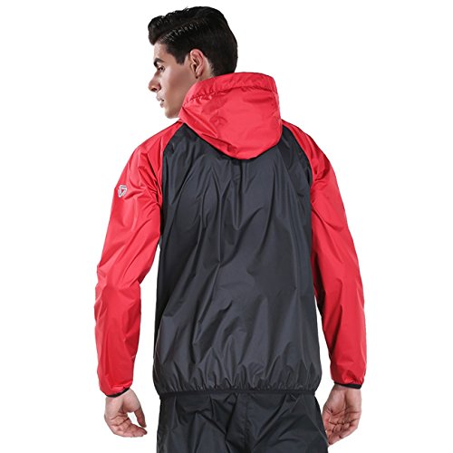 Men's Red Plume Sauna Suit - Fitness Weight Loss