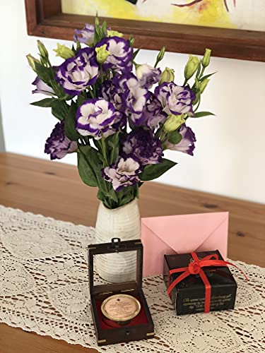 Anniversary Sundial Compass Gift - Perfect for Him/Her