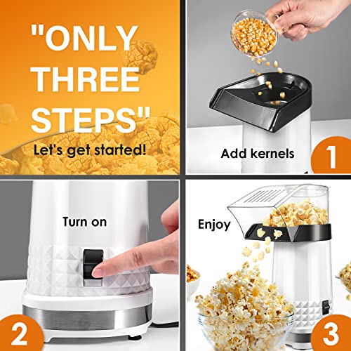 1200W Electric Popcorn Machine: Quick and Easy!