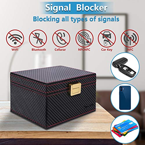 Carbon Fiber Signal Blocker for Car Key Fobs