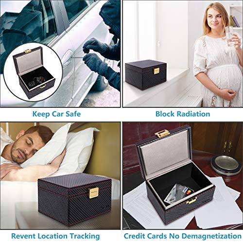 Carbon Fiber Signal Blocker for Car Key Fobs