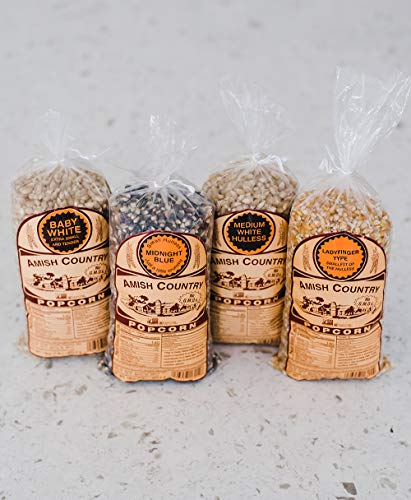 Amish Country Popcorn Variety Pack, 4-1 lb Bags
