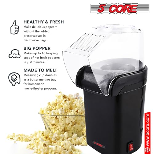 1200W Electric Popcorn Machine - Home Gift