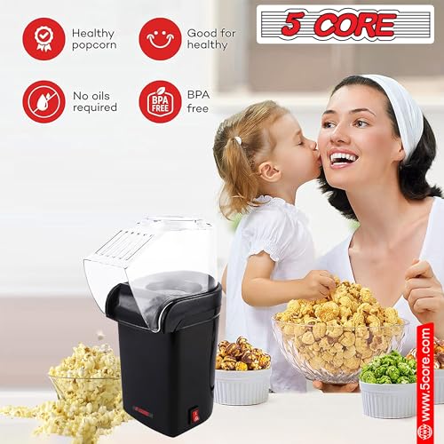 1200W Electric Popcorn Machine - Home Gift