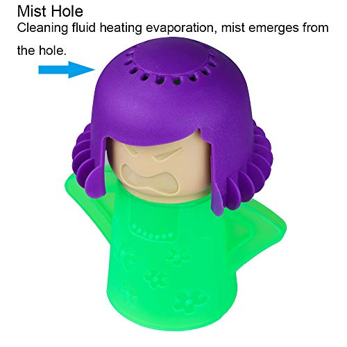 Angry Mom Microwave Cleaner - Easily Removes Crud