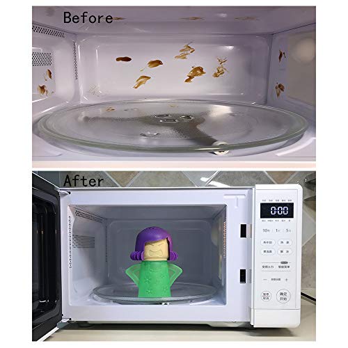 Angry Mom Microwave Cleaner - Easily Removes Crud