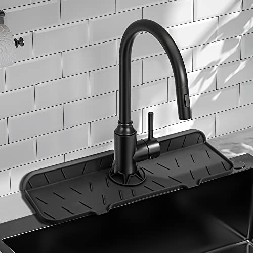 Silicone Sink Splash Guard - Upgraded Faucet Mat