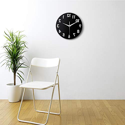 Geeky Days 12 inch Reverse Wall Clock Unique Decor