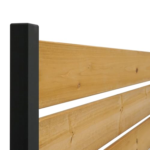 Concord Wood Outdoor Privacy Fence Screen - Hide Trash