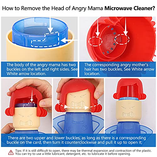 Angry Mama Microwave Oven Cleaner - 2 PCS