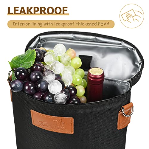 Tirrinia Wine Gift Tote - Sleek & Insulated