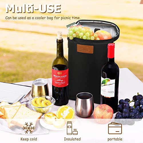 Tirrinia Wine Gift Tote - Sleek & Insulated
