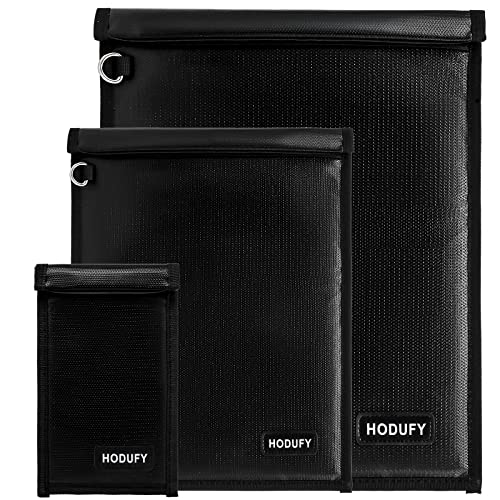 Faraday Bag 3-Pack: Laptop, Tablet, Car Key Protection