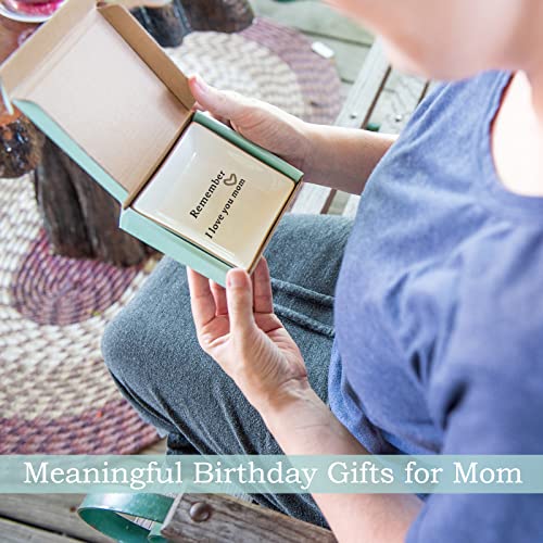 LOVE YOU MOM: Ceramic Ring Dish for Mom