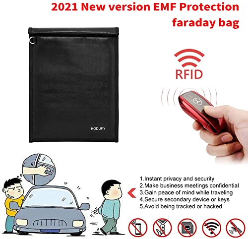 Faraday Bag 3-Pack: Laptop, Tablet, Car Key Protection