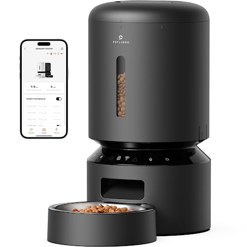 Automatic Pet Feeder with WiFi, 10 Meals per Day