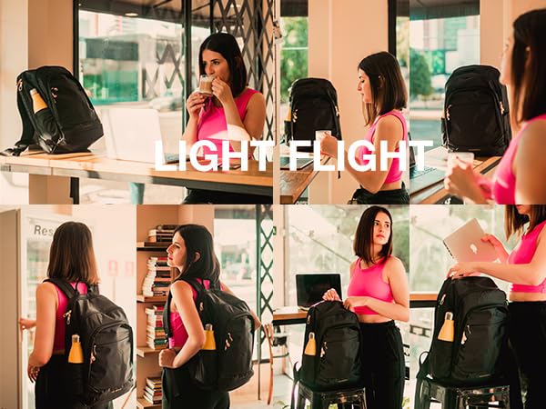 Stylish Anti-Theft Laptop Backpack for Women